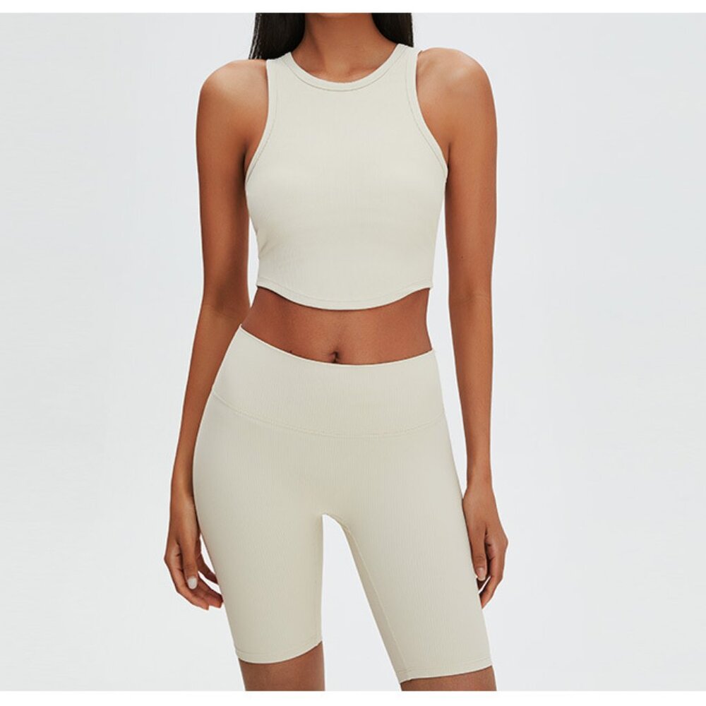 vest female naked sense thread fitness shockproof sports underwear